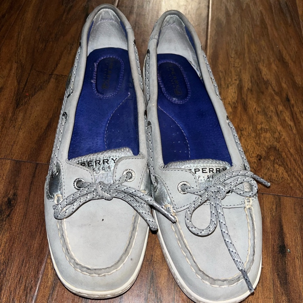 Gray/Silver Sperry’s